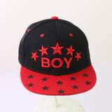 Kids 3D Letter BOY Cap Spring Summer Baby Boys Girls Baseball Caps Casual Adjustable Hip-Hop Snapback Sun Hat