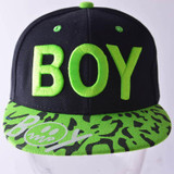 Kids 3D Letter BOY Cap Spring Summer Baby Boys Girls Baseball Caps Casual Adjustable Hip-Hop Snapback Sun Hat