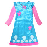 Kids 2017 Girls Summer Cartoon Girls Dress Children Clothing pattern Baby Girls Frock Clothes vestidos Nightdress