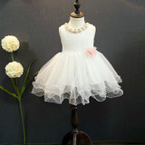 Kid Summer Dress Girl Lace Flower Cute Little Princess Dresses Children Girls' Clothing For Birthday Party Tulle Tutu Dress Kid Summer Dress Girl Lace Flower Cute Little Princess Dresses Children Girls' Clothing For Birthday Party Tulle Tutu Dress