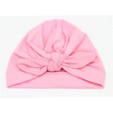 Kid Boy Girl Indian Style Stretchy Solid Turban Hat Hair Head Wrap Cap HATYS0048