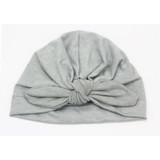 Kid Boy Girl Indian Style Stretchy Solid Turban Hat Hair Head Wrap Cap HATYS0048