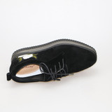 Kickway women height increasing platform shoes mujer kid suede genuine women shoes round toe lace up party shoes for ladies 42
