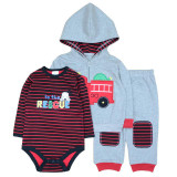 Baby Girl Clothes Set Coat Bodysuit Pants Children Cloth Suit Newborn Baby Boy Girls Clothing roupas bebes meninos kids clothes