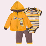 Baby Girl Clothes Set Coat Bodysuit Pants Children Cloth Suit Newborn Baby Boy Girls Clothing roupas bebes meninos kids clothes