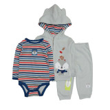 Baby Girl Clothes Set Coat Bodysuit Pants Children Cloth Suit Newborn Baby Boy Girls Clothing roupas bebes meninos kids clothes