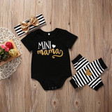 Baby Girl Clothes Set 4pcs Newborn Infant Kids Cute Baby Girls Bodysuits Leg Warmer Headband Clothing Outfit Sets Baby Girl Clothes Set 4pcs Newborn Infant Kids Cute Baby Girls Bodysuits Leg Warmer Headband Clothing Outfit Sets
