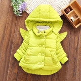 baby girl clothes pink warm coat hooded parka girls winter jacket parkas for girl kids winter coats children outerwear new 2017