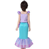 Baby Girl Clothes Little Mermaid Fancy Kids Girls Dresses Princess Ariel Cosplay Halloween Costume mermaid-tail