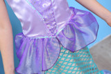 Baby Girl Clothes Little Mermaid Fancy Kids Girls Dresses Princess Ariel Cosplay Halloween Costume mermaid-tail