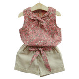 Baby Girl Clothes Fashion Cartoon Girls Summer Set Clothes Baby Suits Kids T Shirt +Pants Children Clothing Set