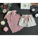 Baby Girl Clothes Fashion Cartoon Girls Summer Set Clothes Baby Suits Kids T Shirt +Pants Children Clothing Set