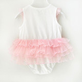 Baby Girl Clothes Girls Lace Romper Dress Big Bow Tutu Dress For Girls Cotton Newborn Dresses Princess Toddler Girl Clothing
