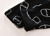 Baby girl clothes 2017 baby romper kids clothing milk printed t-shirt+pants cotton newborn baby boy clothing