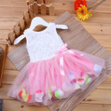 Baby Girl Christmas Dress New Casual Summer Baby Clothes Sleeveless Lace Happy New Year Infant Newborn Dress Baby Girl Clothes