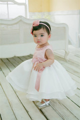 Baby Girl Christening Dress Vestido Toddler Girl Clothes Newborn Baby Dress For Baptism 1st 2nd Birthday Dress Girl Party Wear