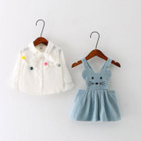 Baby Girl Bow Princess Dresses For Newborns 1 Year Birthday Party and Wedding Dress Fashion Infant Spring Autumn Outfit Clothing