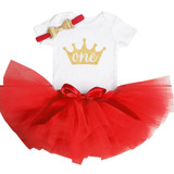 Baby Girl 1st Birthday Dress Outfits Sets Little Girl Party Wear Tutu Newborn Baby Girl Infant Clothing Sets Kids Tull Costume