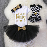Baby Girl 1st Birthday Outfit Baby Clothing Brand Baby Clothes Dresses Toddler Girl Baptism Tutu Clothes One Year Bebes Roupas