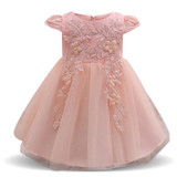 Baby Frock Designs Toddler Girl Party Wear Kids Clothes Infant Tutu 1 Year Birthday Dress For Girl Baptism Newborn Bebes Vestido