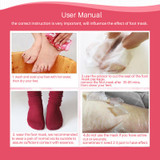 Baby Foot Mask Peeling Exfoliating Foot Mask Dead Skin Peel Feet Care Cream Whitening Beauty Foot Socks for Pedicure 7Pair/lot