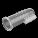 Baby Finger Toothbrush 1Pcs Useful healthy Infant Soft Silicone Finger Toothbrush Teeth Cleaning Rubber Massager Brush with box
