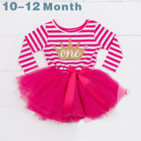 Baby Dresses Girl Party Wear Dress Children Clothing Girl Baby 1st Birthday Outfits Tutu Kids Clothes Toddler Girl Baptism Dress