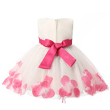 Baby Dresses Girl 1st Birthday Outfits Toddler Girl Christening Gown Flower Little Princess Girl Party Dress Vestido Infantil