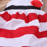 Baby Dresses 2017 Cute Princess Party Wedding Girls Dress Sleeveless Flower Striped Toddler Infant Tutu Dress Baby Girl Clothing