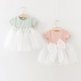 Baby Dress Tutu Clothes Newborn Party Dresses Summer Princess Little Girls Dress Cotton Fall 2016 Roupa Infantil Menina 50B210