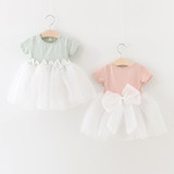 Baby Dress Tutu Clothes Newborn Party Dresses Summer Princess Little Girls Dress Cotton Fall 2016 Roupa Infantil Menina 50B210