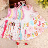 baby dress baby girl dress summer girls clothes baby vest christmas  8569