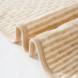 Baby Diaper Changing Mats 4 Layers Natural Colored Cotton Portable Nappy Changing Cover TPU Waterproof Washable Crib Change Pad