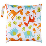 Baby Diaper Bags Printed Double Zippered Wet/Dry Bag Waterproof Wet Cloth Diaper Backpack Reusable Diaper Cover Wet Bag