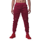 INCERUN Men Winter Warm Thick Sweatpants Fleece Lined Casual Joggers Sweats Pants Male Baggy Gyms-clothing Long Workout Trousers