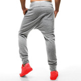 INCERUN 2017 New Men Plain Sweatpants Casual Joggers Sweats Pants Hip Hop Harem Trousers Loose Baggy Workout Pants  2XL