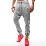 INCERUN 2017 New Men Plain Sweatpants Casual Joggers Sweats Pants Hip Hop Harem Trousers Loose Baggy Workout Pants  2XL