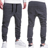 INCERUN 2017 Men Leisure Causal Harem Pants New Fashion Hip Hop chinos Trousers Joggers Cotton Sweatpants Elastic Cuff