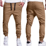 INCERUN 2017 Men Leisure Causal Harem Pants New Fashion Hip Hop chinos Trousers Joggers Cotton Sweatpants Elastic Cuff