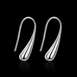 INALIS Silver Earring Fashion Waterdrop 925 Sterling Silver Stud Earrings for Women Fine Jewelry Wholesale Gift Hot Sell