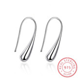 INALIS Silver Earring Fashion Waterdrop 925 Sterling Silver Stud Earrings for Women Fine Jewelry Wholesale Gift Hot Sell