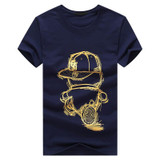 In the summer of 2017 a short sleeved T-shirt hot new men's hat cotton half sleeve t-shirt men's T-shirts wholesale.