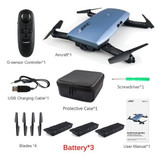 In Stock! JJR/C JJRC H47 ElFIE Plus Drone with Camera 720P hd WIFI FPV Upgraded G-sensor Control Foldable RC Selfie Quadcopter