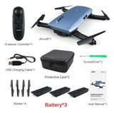In Stock! JJR/C JJRC H47 ElFIE Plus Drone with Camera 720P hd WIFI FPV Upgraded G-sensor Control Foldable RC Selfie Quadcopter
