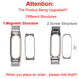 IN Stock Xiaomi Mi Band Bracelet MIBand 1S Metal Strap Wrist Blet For Mi Band 2 1S 1 Smart Miband Bracelet Pulseira Wrist Strap