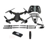 IN STOCK VISUO XS809HW RC Helicopter 720P WIFI FPV Foldable Arm With Wide Angle Camera High Hold Mode RC Quadcopter RTF