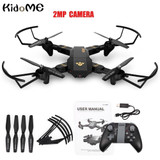 In Stock RC Dron Visuo XS809W XS809HW Mini Foldable Selfie Drone with Wifi FPV 0.3MP or 2MP Camera Altitude Hold Quadcopter