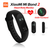 In Stock Original Xiaomi Miband 2 Mi Band 2 Fitness Tracker Heart Rate Monitor Bluetooth 4.0 OLED Display Touchpad For Android