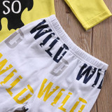 Pudcoco Bran Newborn Clothes Infant Kids Boy Girl Long Sleeve Cotton Romper Tops Long Pant Hat Outfit Toddler Kids Clothing Set