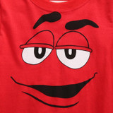 Pudcoco Baby Boys Girls Clothes 1 piece Cartoon Character Cotton Blend Red Baby Boys Girls T-shirt